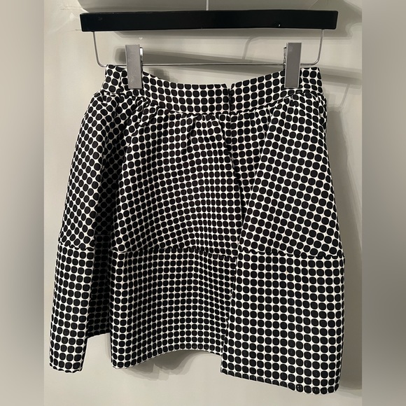 Express black and white polka dot skirt - Picture 2 of 2